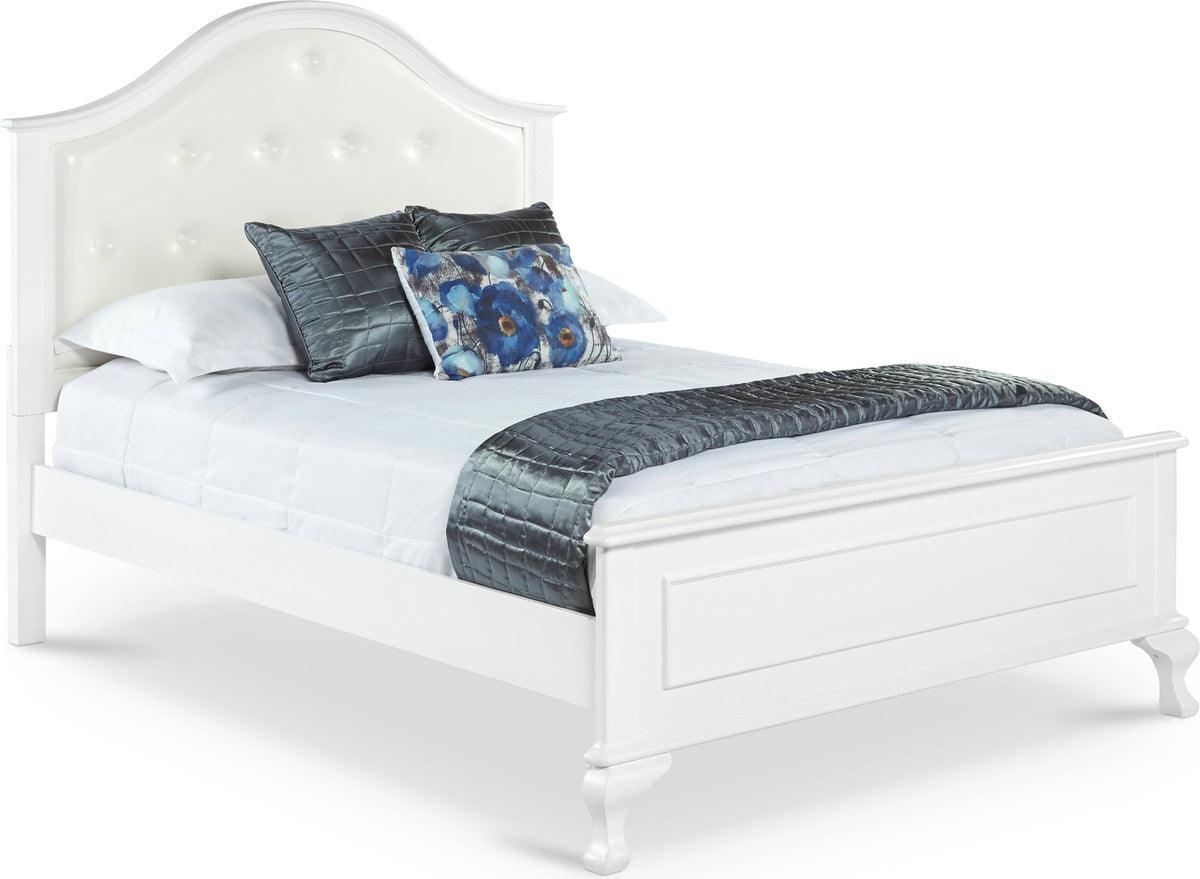 Elements Beds - Jenna Full Panel Bed White