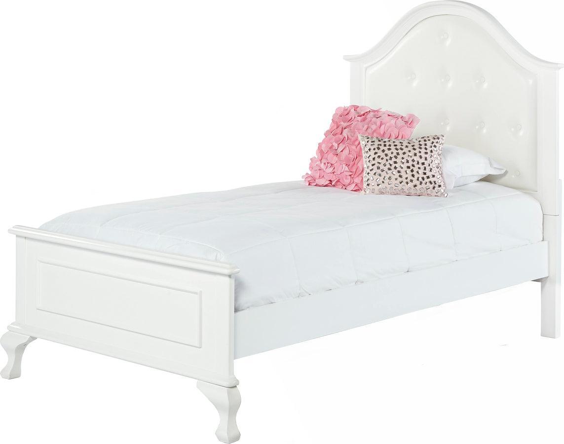 Elements Beds - Jenna Twin Panel Bed White