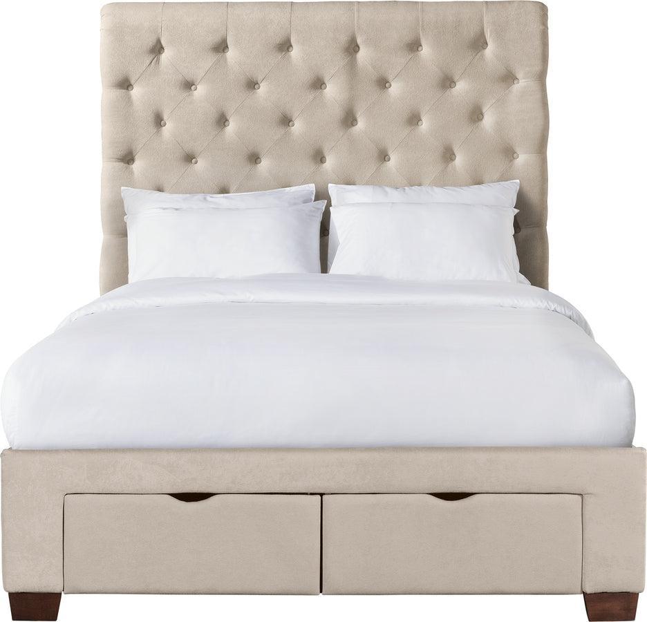 Elements Beds - Jeremiah Queen Upholstered Storage Bed