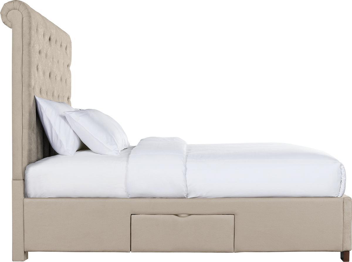 Elements Beds - Jeremiah Queen Upholstered Storage Bed