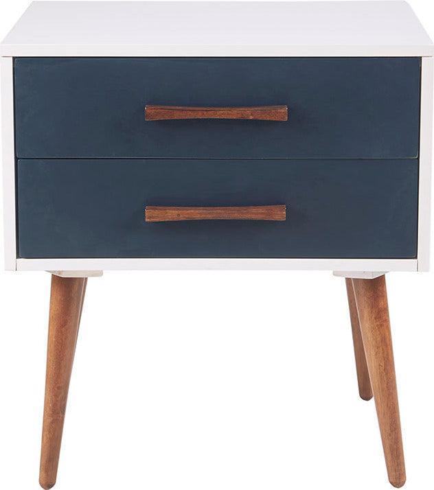 Olliix.com Nightstands & Side Tables - Jeremy Storage Nightstand White