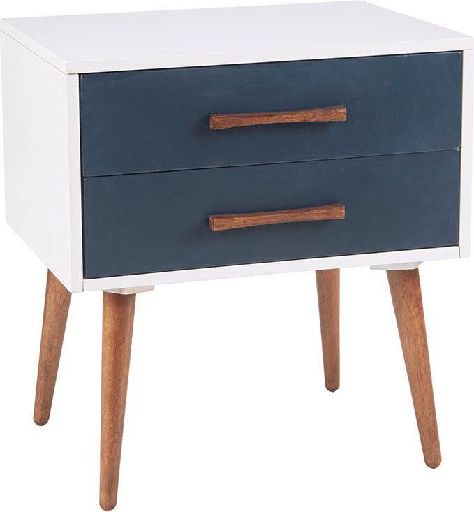 Olliix.com Nightstands & Side Tables - Jeremy Storage Nightstand White