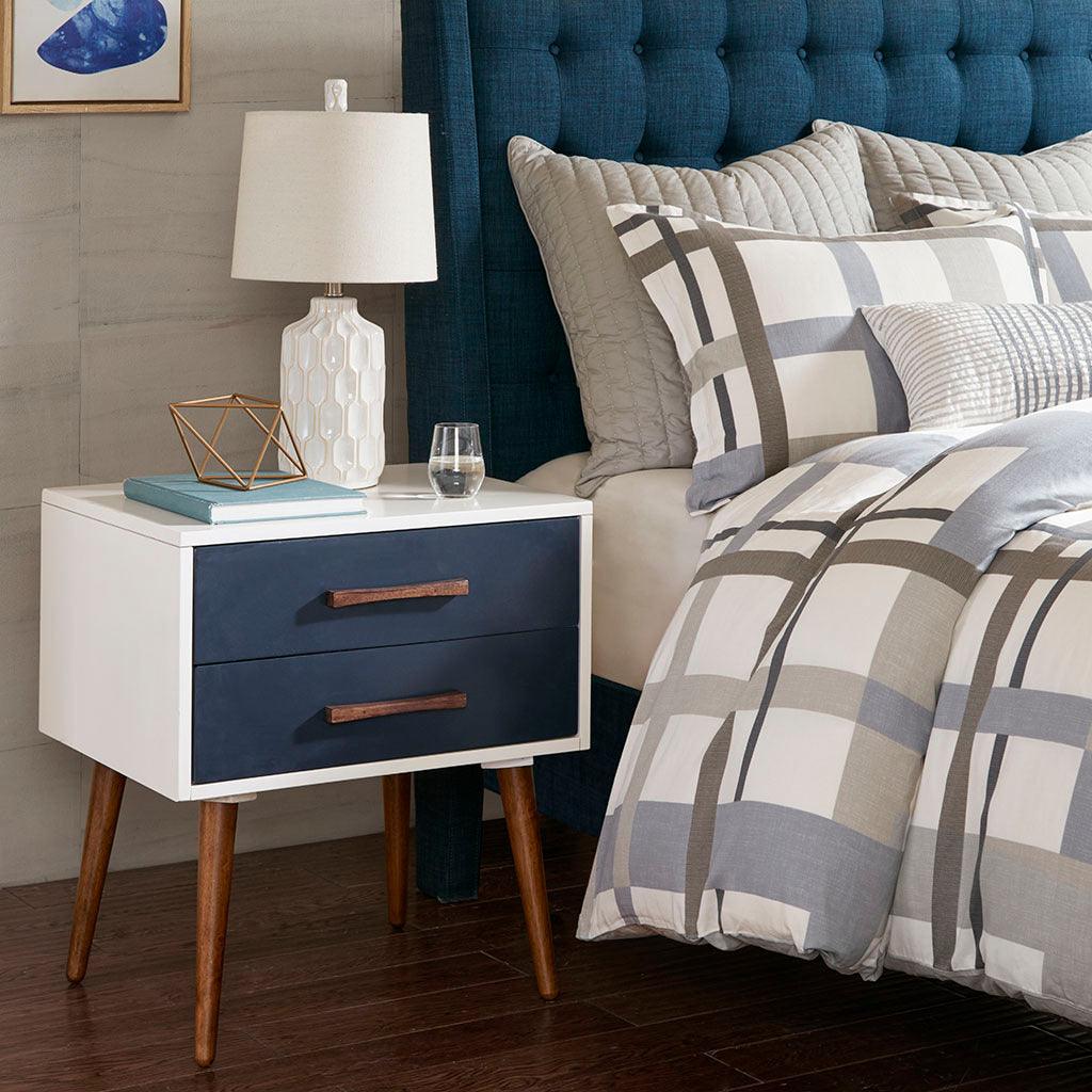 Olliix.com Nightstands & Side Tables - Jeremy Storage Nightstand White