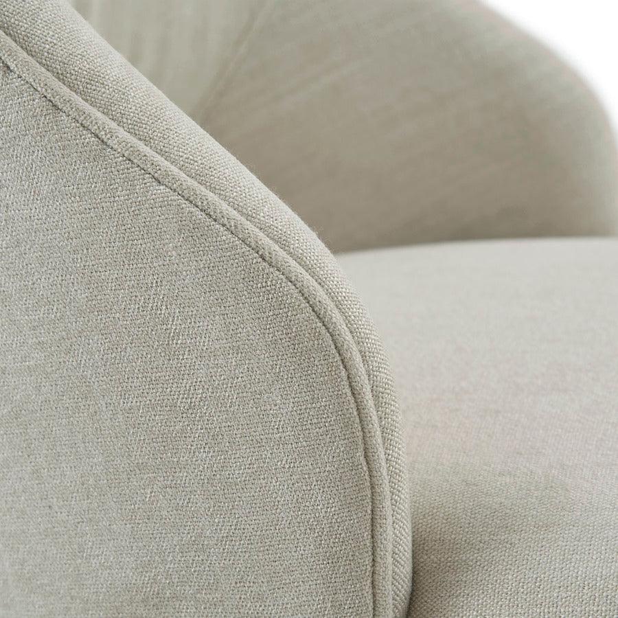 Olliix.com Barstools - Jillian Counter Stool With Swivel Seat Cream