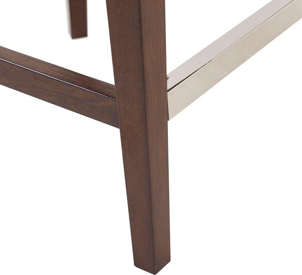 Olliix.com Barstools - Jillian Counter Stool With Swivel Seat Cream