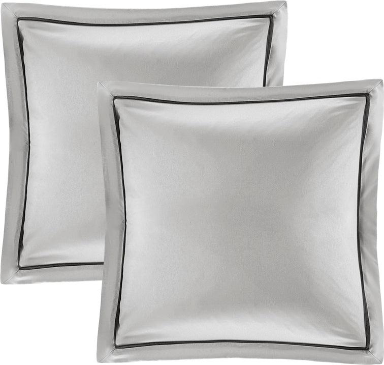 Olliix.com Comforters & Blankets - Joella 24 Piece Room in a Bag Grey