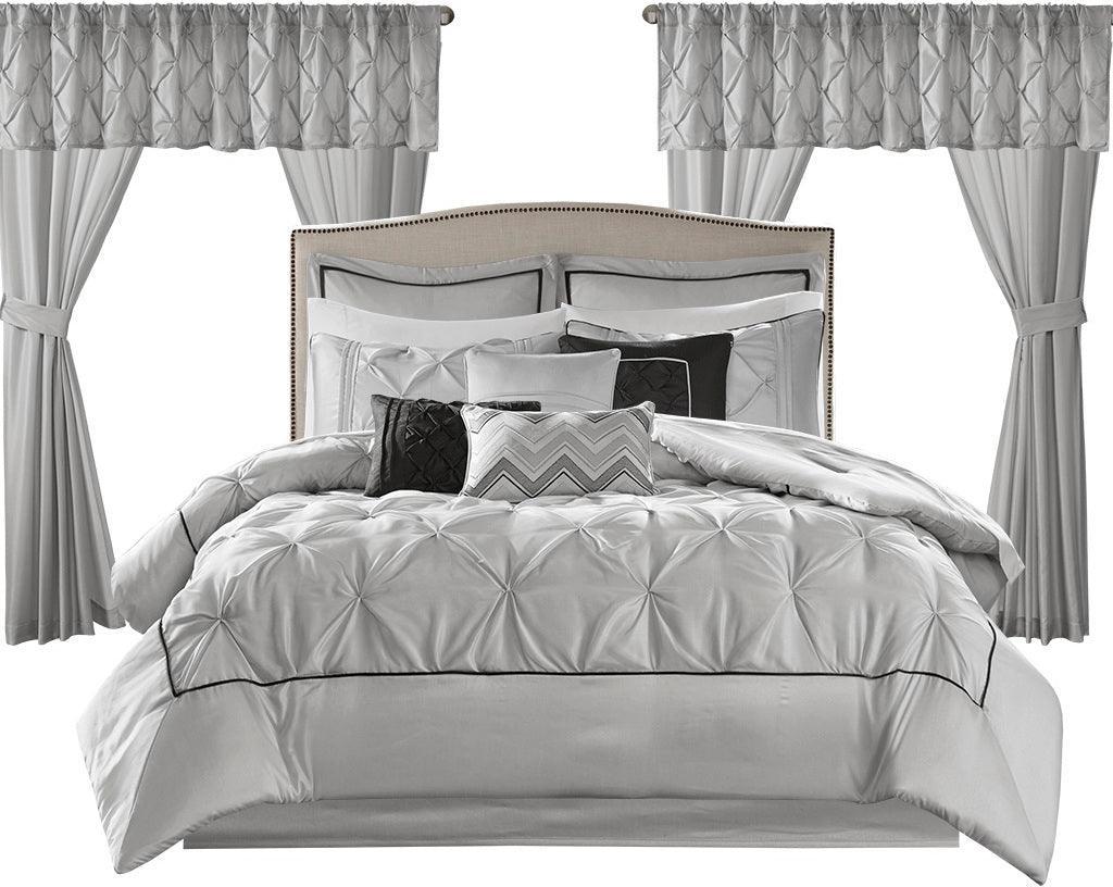 Olliix.com Comforters & Blankets - Joella 24 Piece Room in a Bag