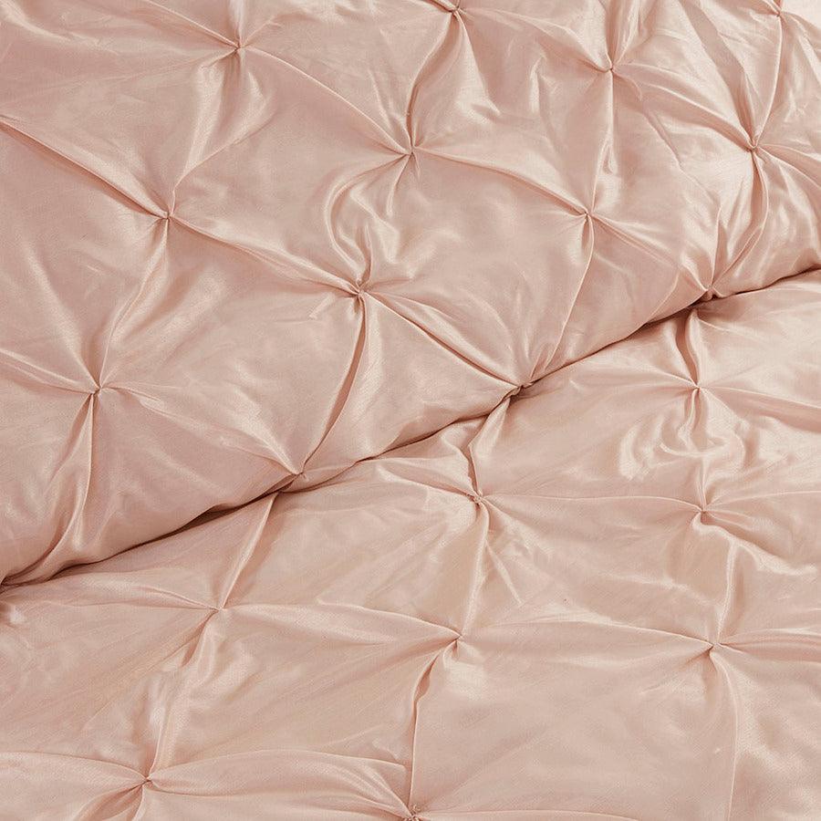 Olliix.com Comforters & Blankets - Joella Casual 24 Piece Room in a Bag Blush Cal King