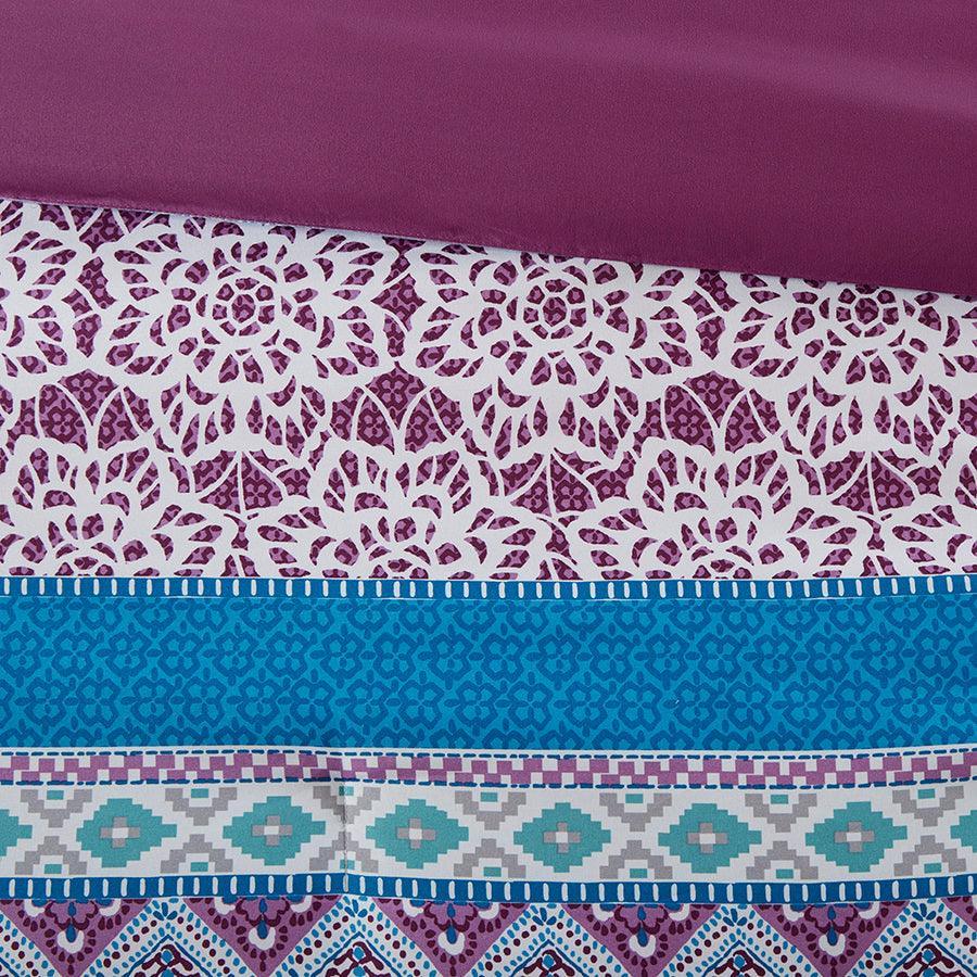 Olliix.com Comforters & Blankets - Joni 26 " W Comforter Set Purple Twin/Twin XL