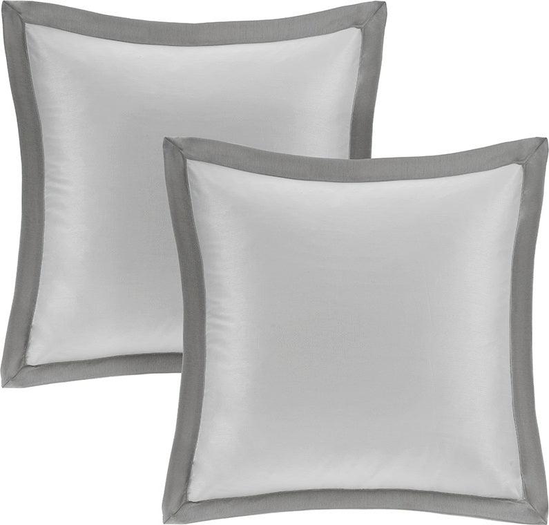 Olliix.com Comforters & Blankets - Jordan Casual 24 Piece Room in a Bag Gray Cal King