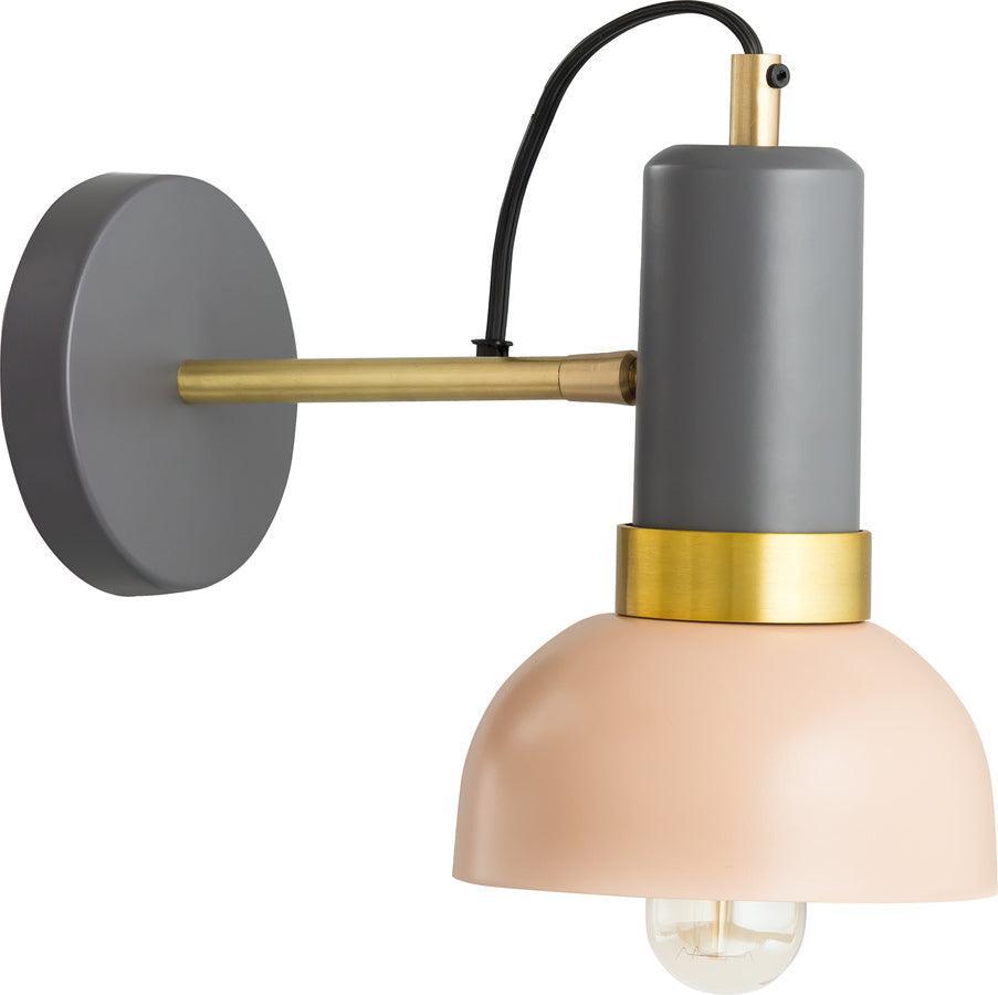 Tov Furniture Wall Sconces - Juku Blush/Grey Wall Sconce Blush | Gray