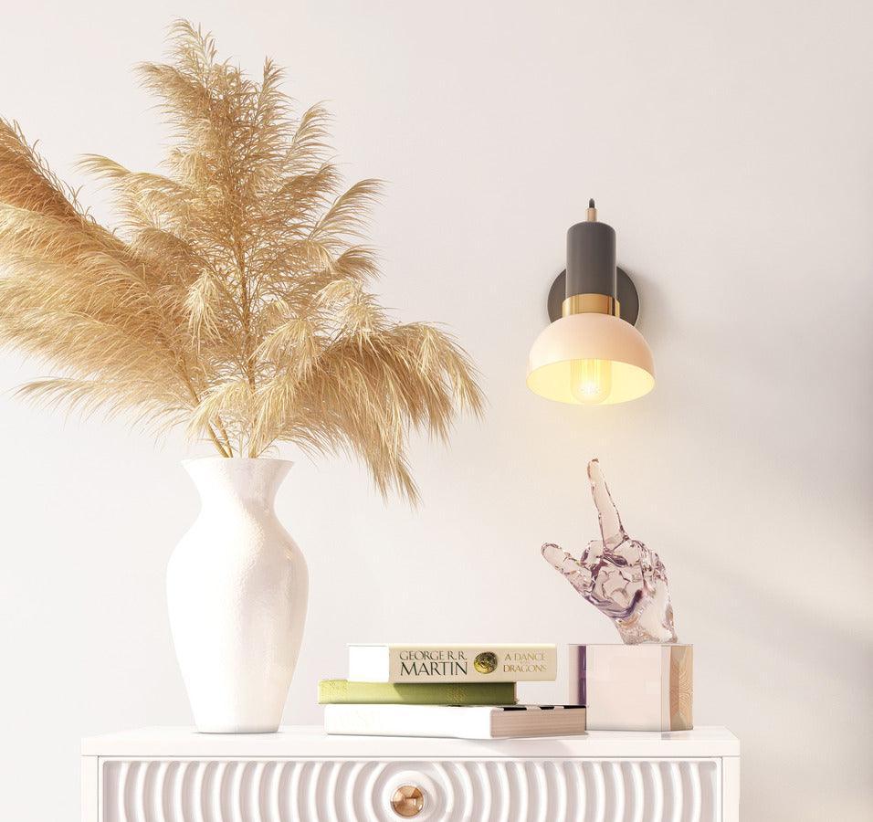 Tov Furniture Wall Sconces - Juku Blush/Grey Wall Sconce Blush | Gray