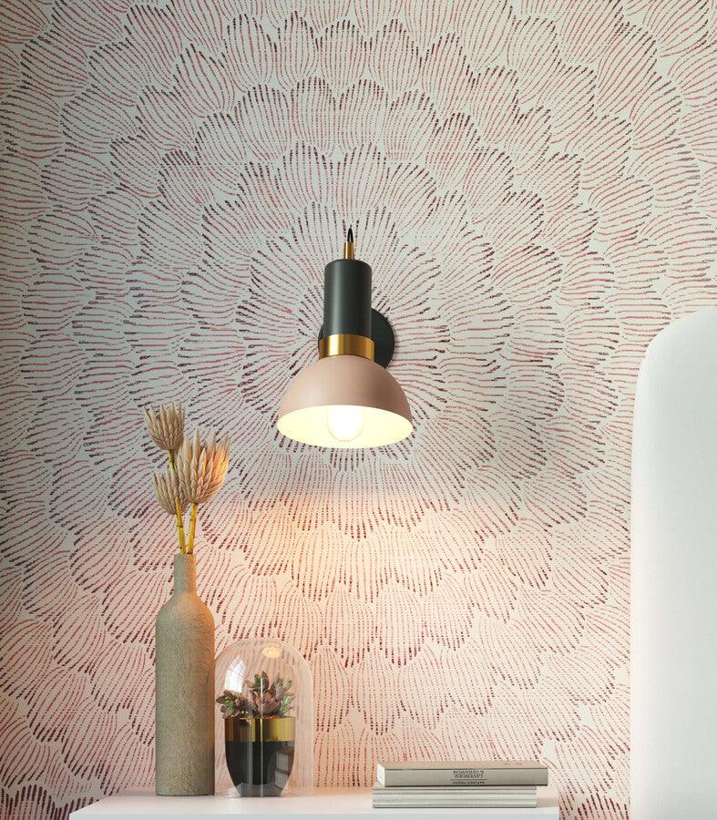 Tov Furniture Wall Sconces - Juku Blush/Grey Wall Sconce Blush | Gray