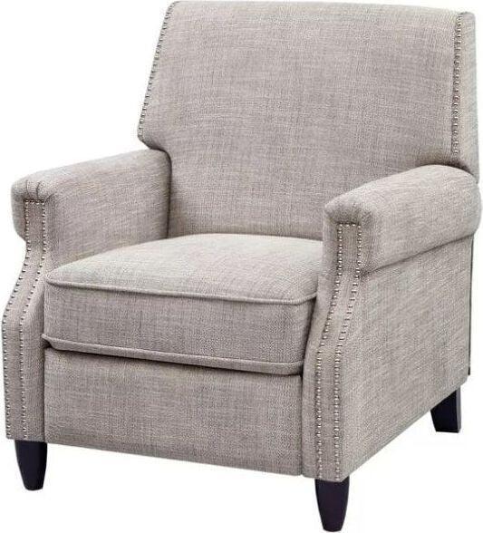 Olliix.com Recliners - Julian Push Back Recliner Sand