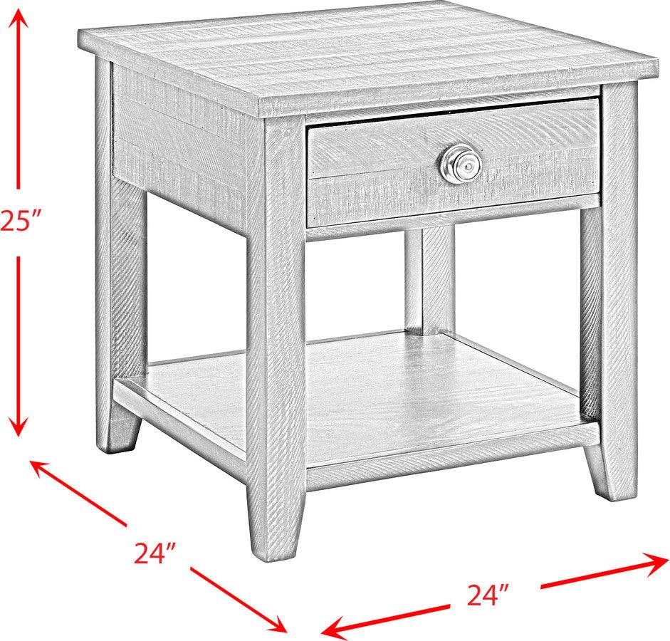 Elements Side & End Tables - Kahlil 1-Drawer End Table