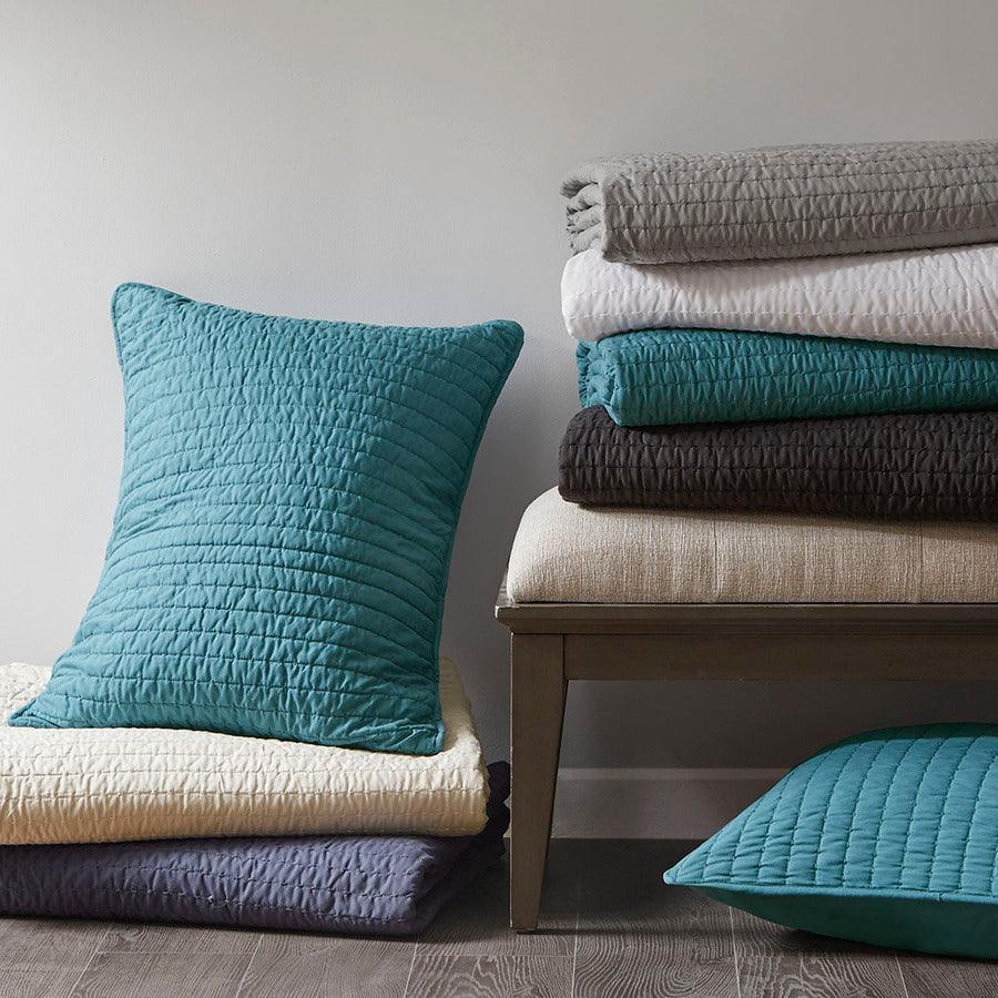Olliix.com Comforters & Blankets - Keaton Twin/Twin XL Reversible Coverlet Set Cream