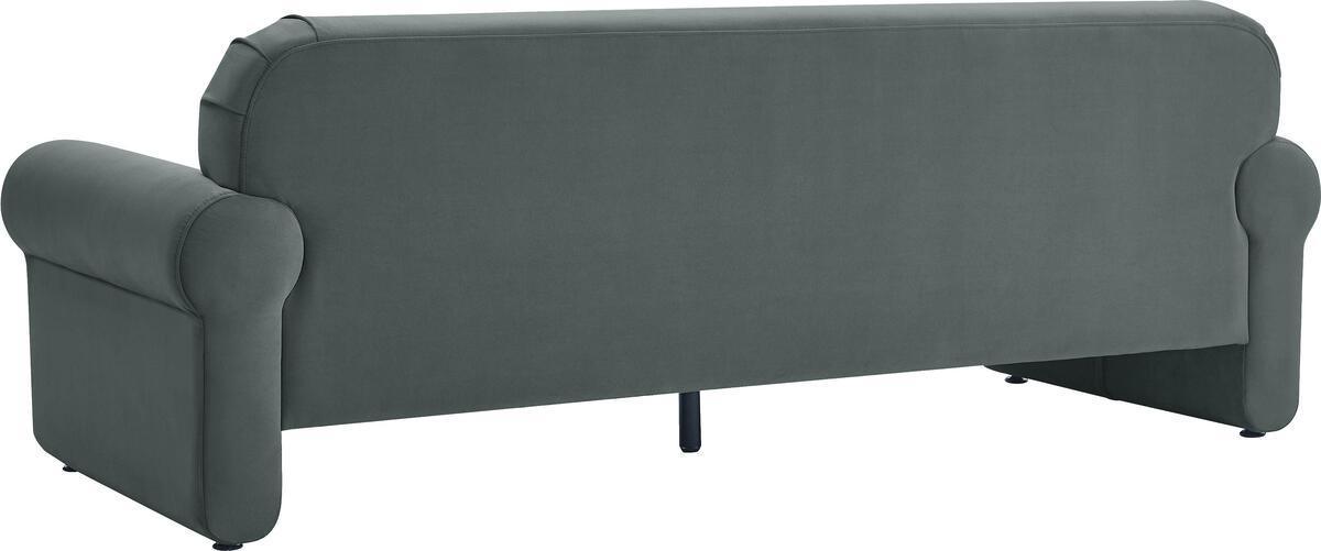 Tov Furniture Sofas & Couches - Keelee Grey 84" Velvet Sofa