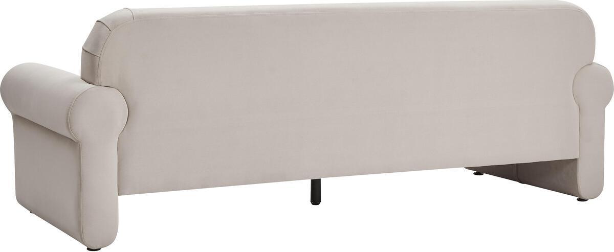 Tov Furniture Sofas & Couches - Keelee Taupe 84" Velvet Sofa
