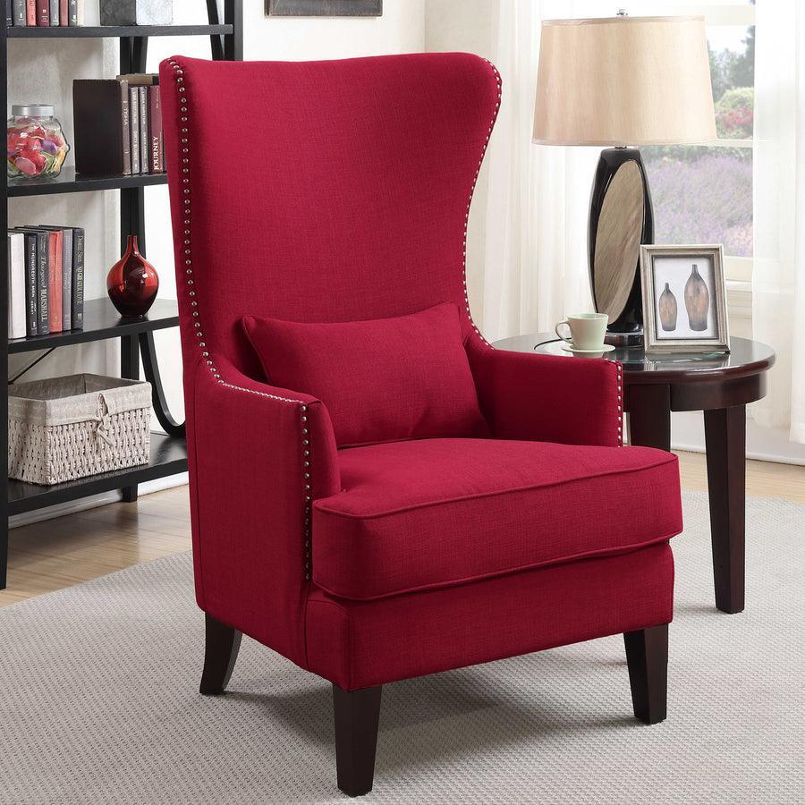 Elements Accent Chairs - Kegan Accent Chair Berry