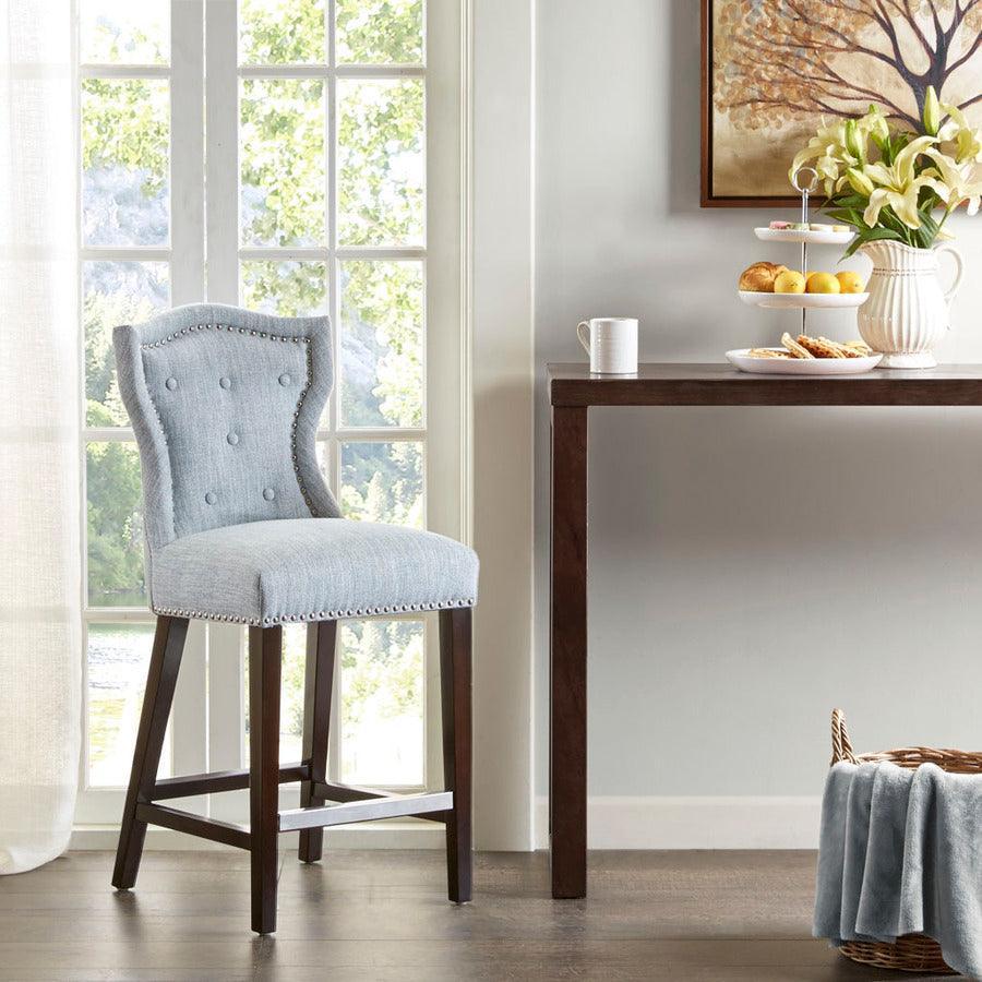 Olliix.com Barstools - Kellen Counter Stool Light Blue