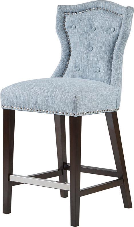 Olliix.com Barstools - Kellen Counter Stool Light Blue