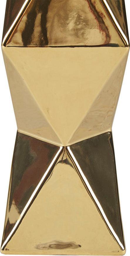 Olliix.com Table Lamps - Kenlyn Ceramic Table Lamp Gold