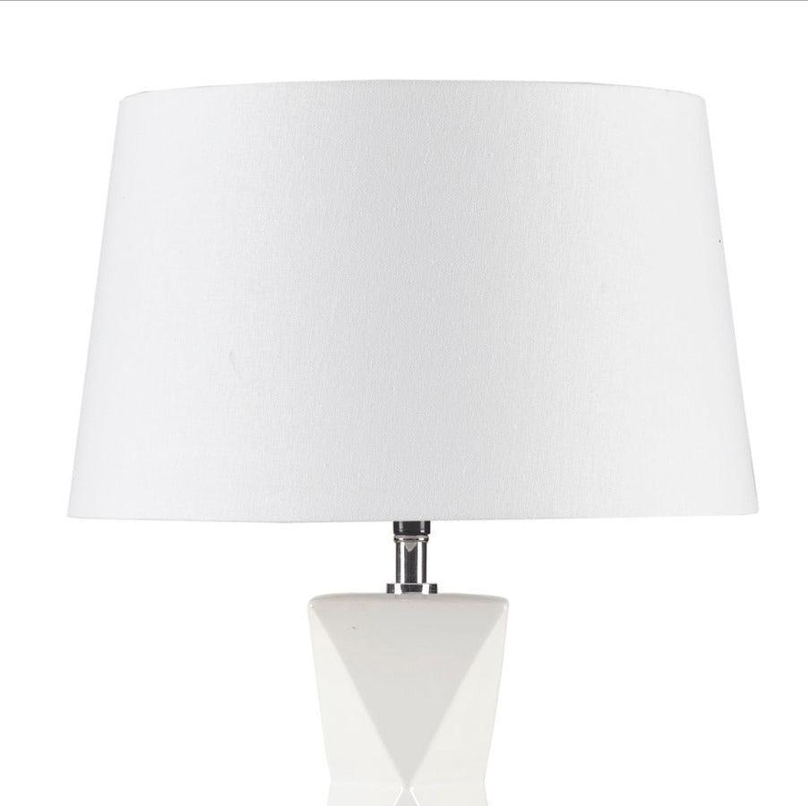 Olliix.com Table Lamps - Kenlyn Ceramic Table Lamp White