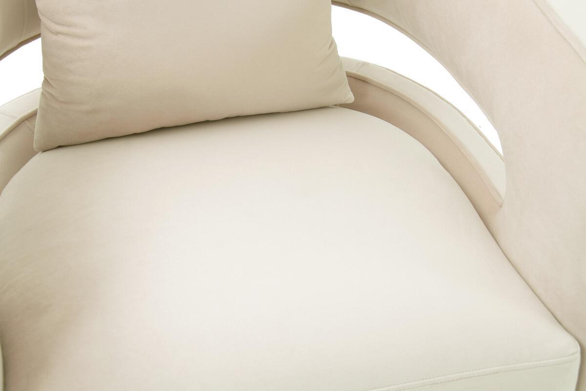 Tov Furniture Accent Chairs - Kennedy Cream Swivel Chair