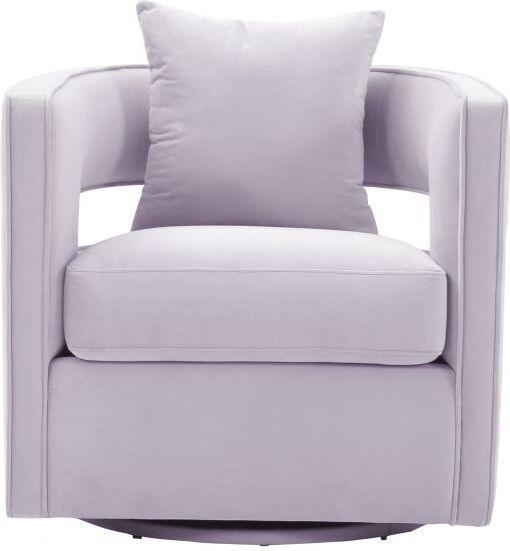 Tov Furniture Accent Chairs - Kennedy Lavender Swivel Chair
