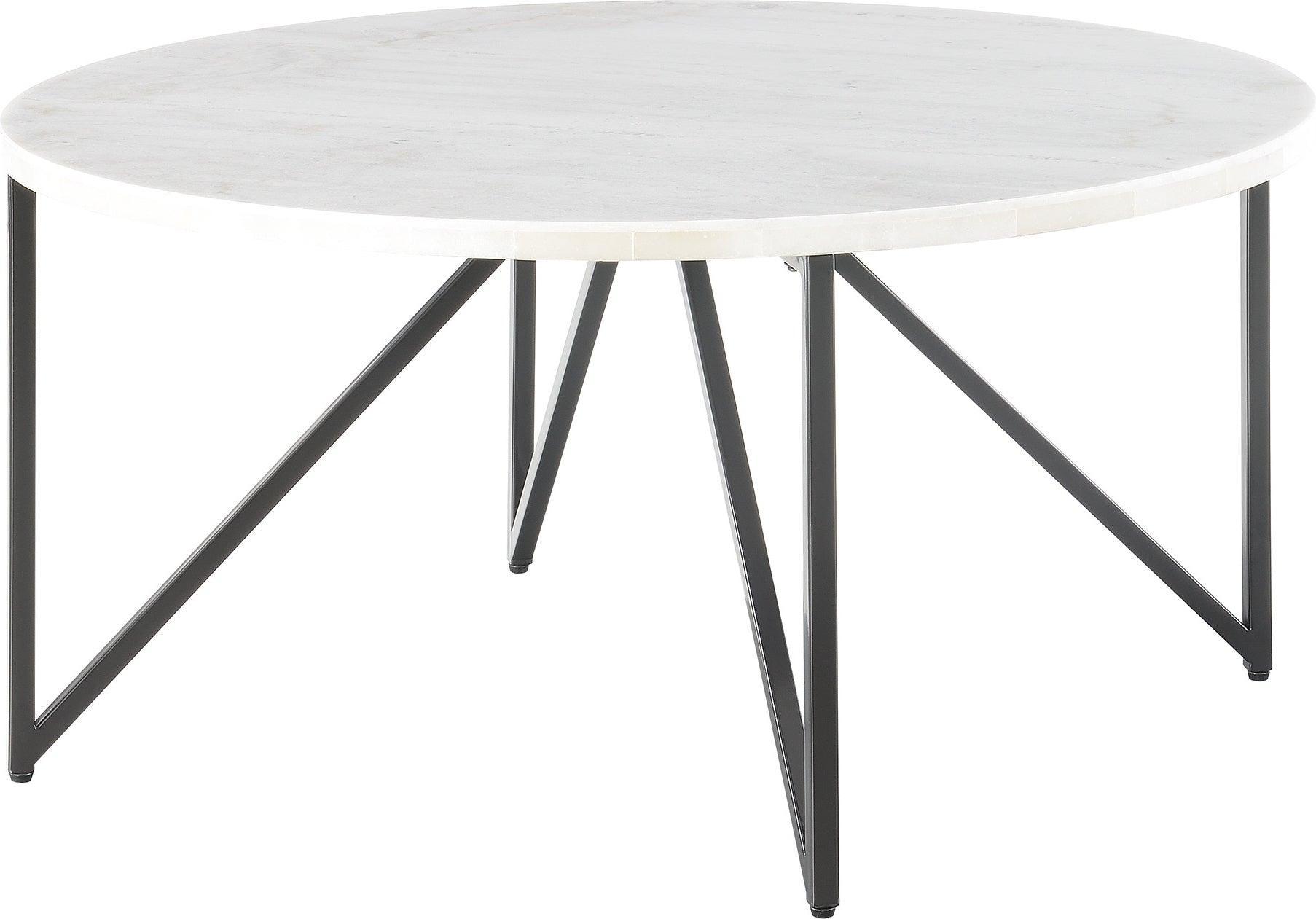 Elements Coffee Tables - Kinsler Round Coffee Table Black
