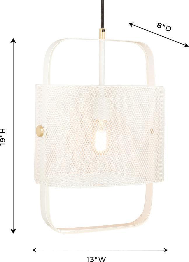 Tov Furniture Ceiling Lights - Klaus White Pendant White