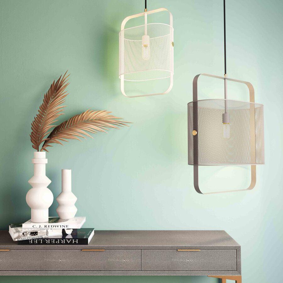 Tov Furniture Ceiling Lights - Klaus White Pendant White
