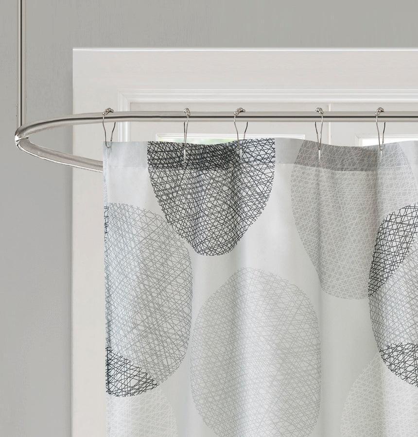 Olliix.com Shower Curtains - Knowles Shower Curtain Grey