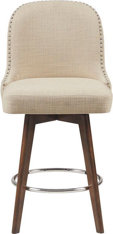 Olliix.com Barstools - Kobe Counter Stool with Swivel Seat Natural