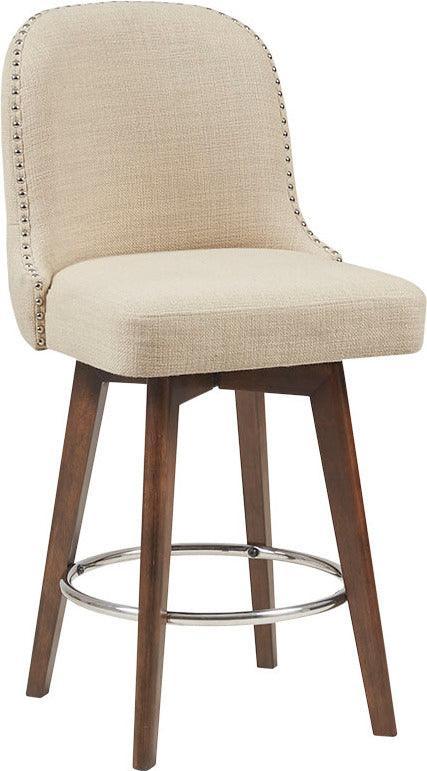 Olliix.com Barstools - Kobe Counter Stool with Swivel Seat Natural