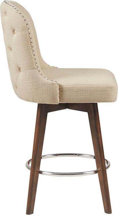 Olliix.com Barstools - Kobe Counter Stool with Swivel Seat Natural