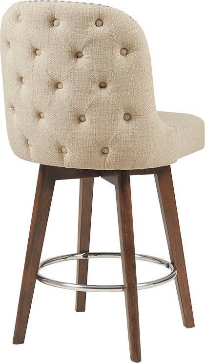 Olliix.com Barstools - Kobe Counter Stool with Swivel Seat Natural