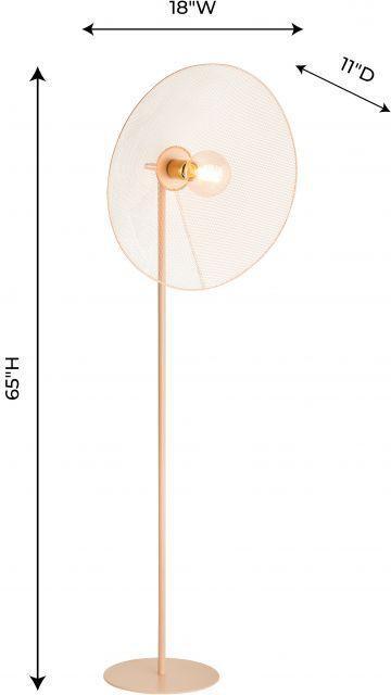 Tov Furniture Floor Lamps - Kochi Blush Floor Lamp