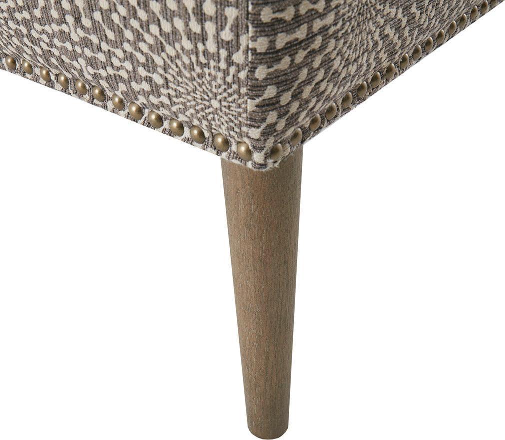 Olliix.com Accent Chairs - Korey Channel Back Slipper Chair Beige