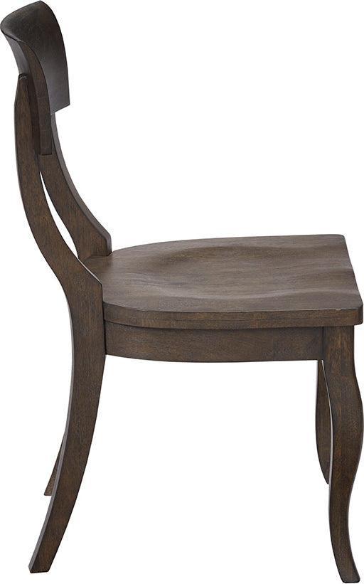 Olliix.com Dining Chairs - Korina Chair Cabriolet (set of 2) Charcoal