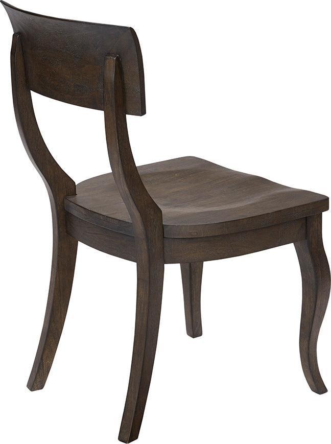 Olliix.com Dining Chairs - Korina Chair Cabriolet (set of 2) Charcoal