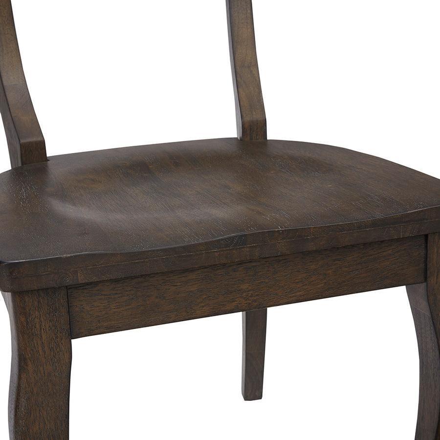 Olliix.com Dining Chairs - Korina Chair Cabriolet (set of 2) Charcoal