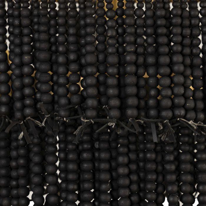 Tov Furniture Ceiling Lights - Krish Black Beaded Pendant