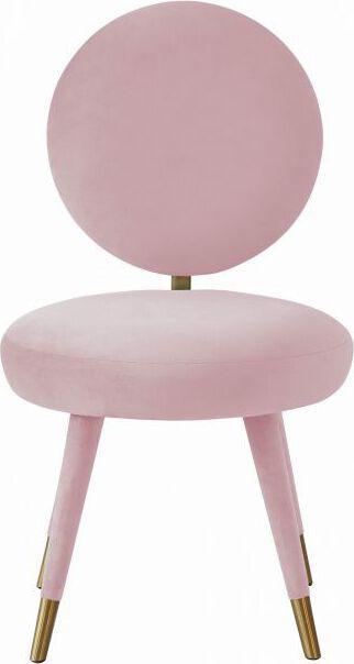 Tov Furniture Dining Chairs - Kylie Bubblegum Velvet Dining Chair