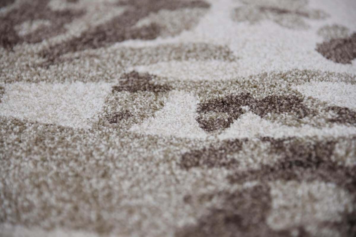 Unique Loom Indoor Rugs - La Jolla Farmhouse 12 Ft Round Round Rug Brown