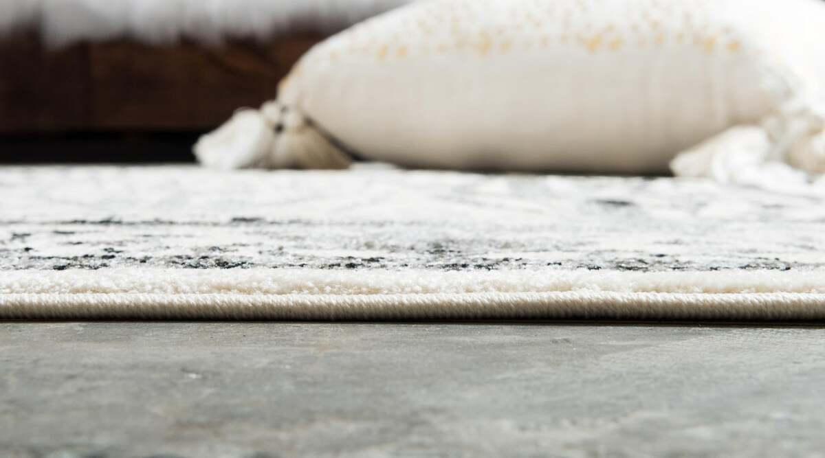 Unique Loom Indoor Rugs - La Jolla Farmhouse Palace Rectangular Rug Gray