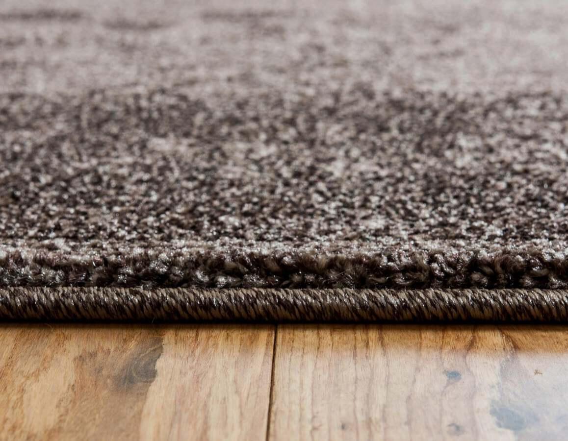 Unique Loom Indoor Rugs - La Jolla Modern Palace Rectangular Rug Light Brown
