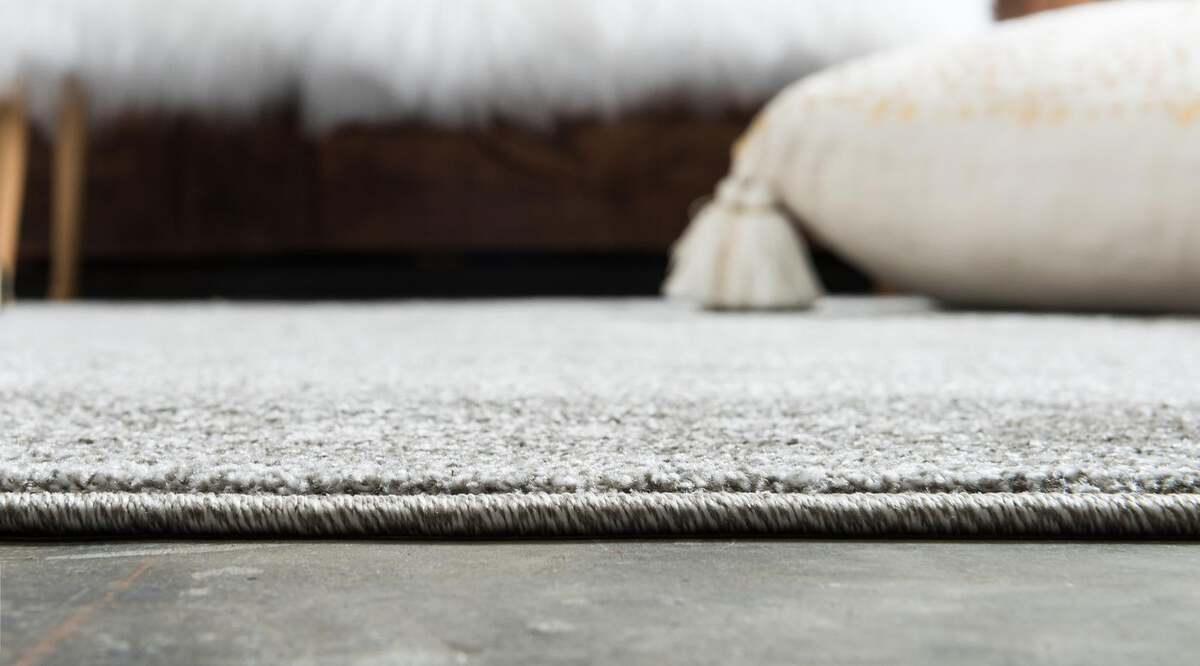 Unique Loom Indoor Rugs - La Jolla Modern Palace Rectangular Rug Light Gray
