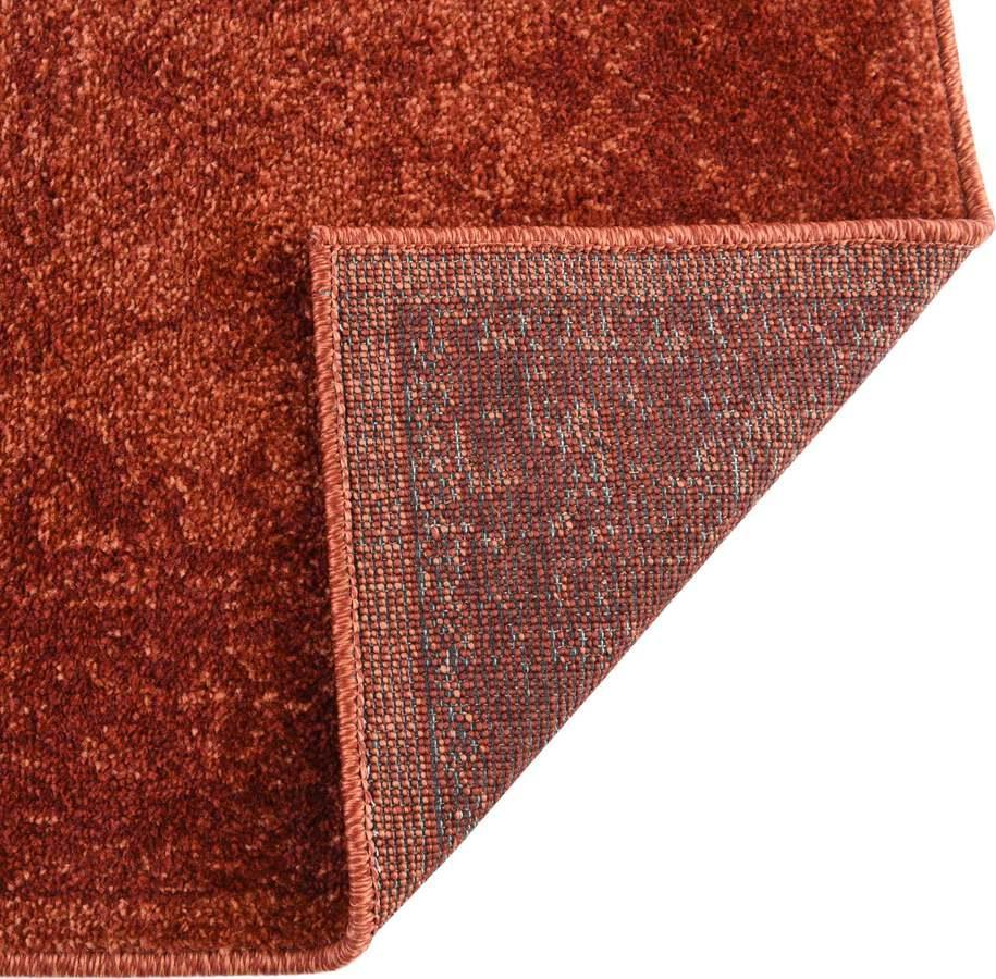 Unique Loom Indoor Rugs - La Jolla Modern Palace Rectangular Rug Orange