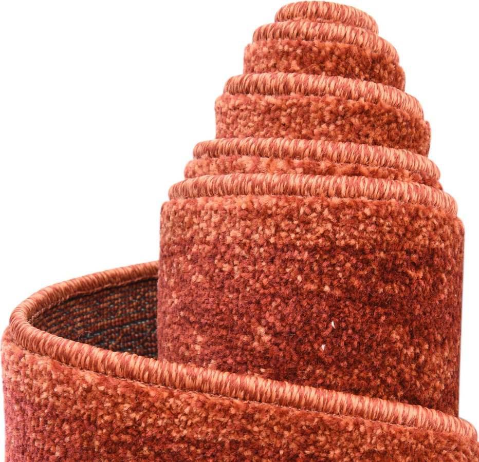 Unique Loom Indoor Rugs - La Jolla Modern Palace Rectangular Rug Orange